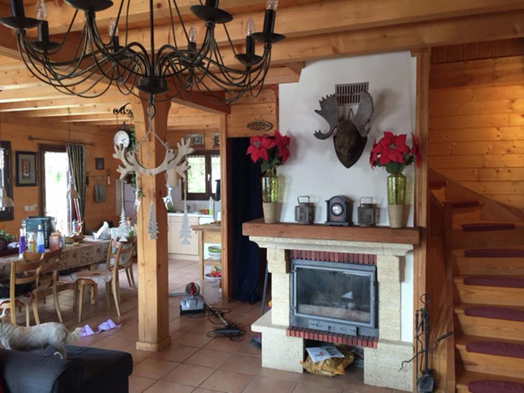 Magnificent Chalet On The Mountain Slopes Les Gets Kültér fotó